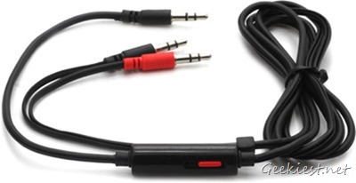 AUX Cable for DigiFlip HP011 Stereo Headphones