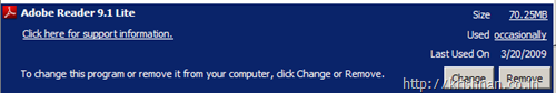 AdobeReader 9.1 Light