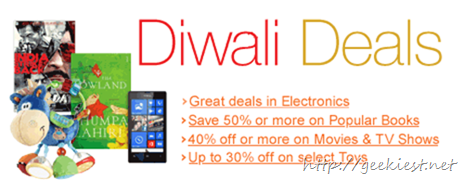 Amazon India diwali offers