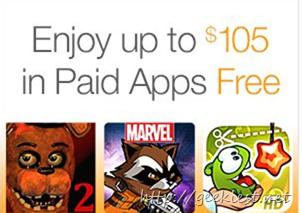 Android Applications worth USD 105 for FREE