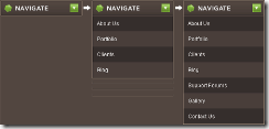 Animated-Drop-Down-Menu