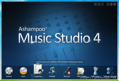 Ashampoo Music Studio 4 - Menus - 4