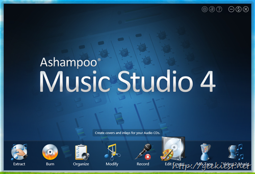 Ashampoo Music Studio 4 - Menus - 7