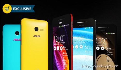 Asus Zen phone available on Flipkart