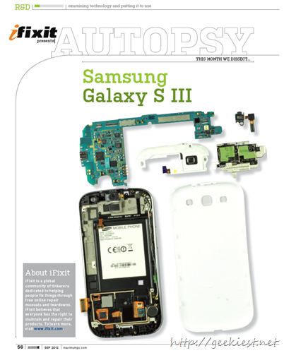 Autopsy - Samsung galaxy S III Review