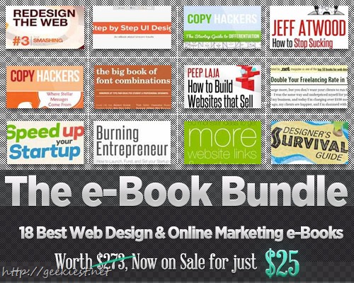 BundleHunt - First e-Book Design Bundle for just USD 25