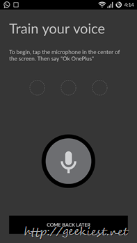 Cyanogen Mod 12 for OnePlus One - 3