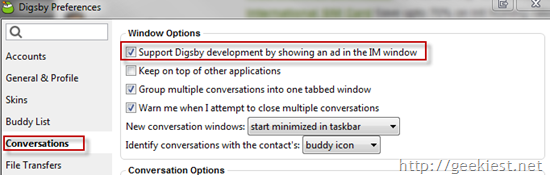 Digsby Ads