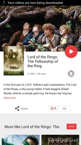 Download Lord Of The Rings Google Play Movies