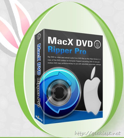 Easter Giveaway MacX DVD Ripper Pro