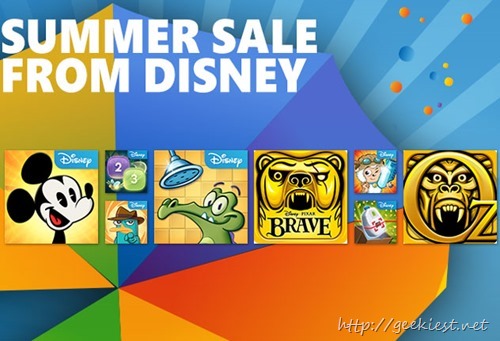 FREE–Nine Disney games for Windows Phone