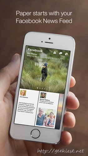 Facebook Paper–How to get it outside US