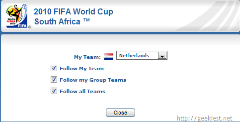 Fifa-worldcup-Favourite-team-Chrome-extesion