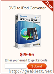 Free DVD to iPod Converter