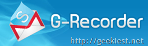 Free G-Recorder full version license worth 39.99$