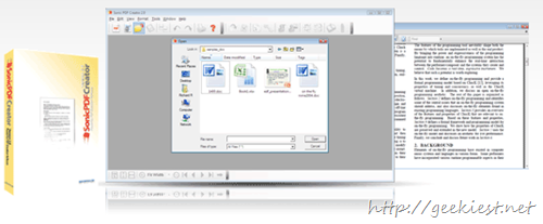 Free Sonic PDF Creator worth $75