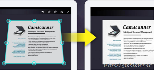 Free CamScanner Pro  for Android and iPhone