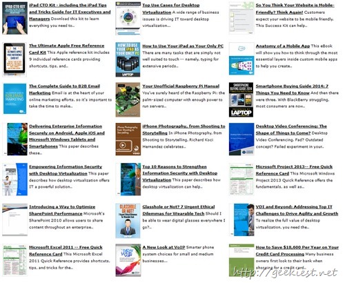 Free Desktops, Laptops and OS magazines, white papers and podcasts