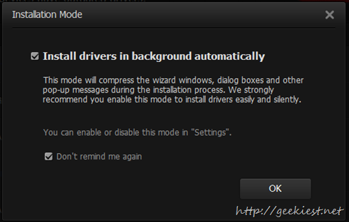 Free Driver Booster Install updates silently