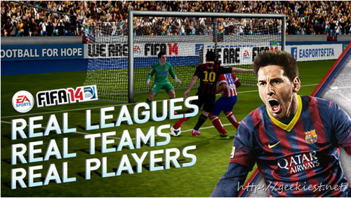 Free FIFA 14 for Android and iOS
