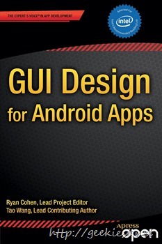 Free Kindle Book GUI Design for Android Apps worth USD 30