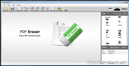 Free PDF Eraser Pro full version license giveaway