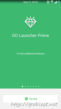 GO Launcher Prime feature 1