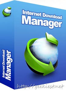Geekiest Giveaway 2013 Day 1 - Internet Download Manager