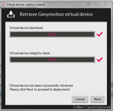 Genymotion    Android emulator ScreenShot 2