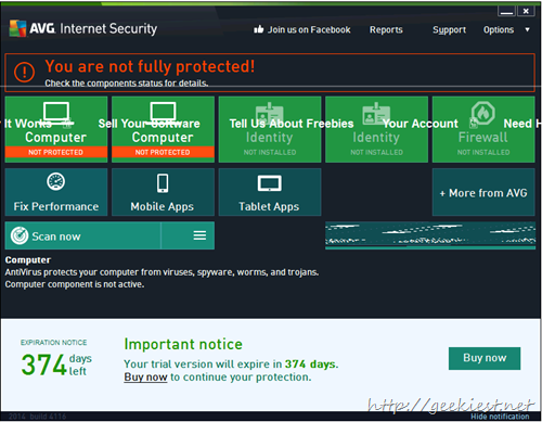 Giveaway - AVG Internet Security 2014