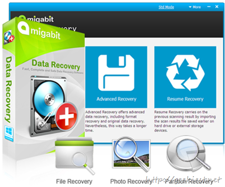 Giveaway - Amigabit Data Recovery full version licens