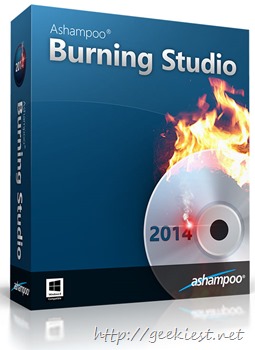 Giveaway - Ashampoo Burning Studio 2014 unlimited licenses