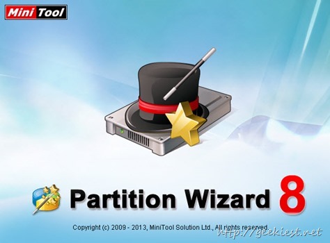 Giveaway - MiniTool Partition Wizard Professional Edition