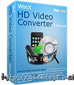 Giveaway - WinX HD Video Converter Deluxe full version license worth USD 35.95
