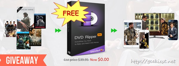 Giveaway - WonderFox DVD Ripper Pro worth USD 39.95 for FREE