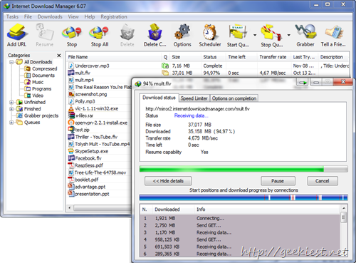 Giveaway 13–Internet Download Manager (IDM)–The best download manager
