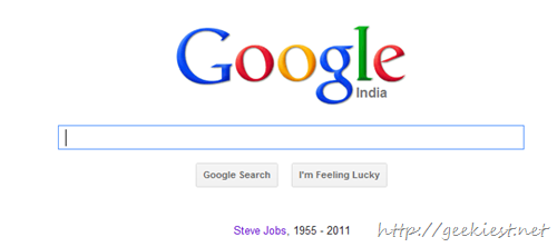 Google - Steve Jobs