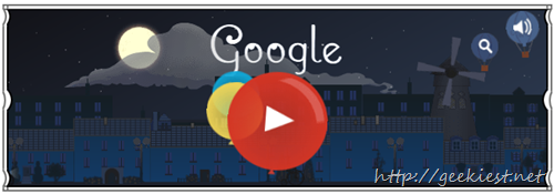 Google celebrates Claude Debussy birthday with an animated doodle