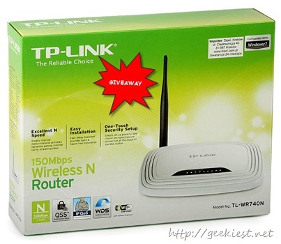 Hardware Review and Giveaway - 150Mbps Wireless N Router TL-WR740N