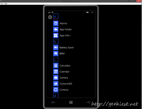 How to Project Windows Phone screen to Windows PC using USB cable