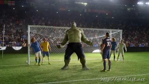 Hulk Nike Commercial