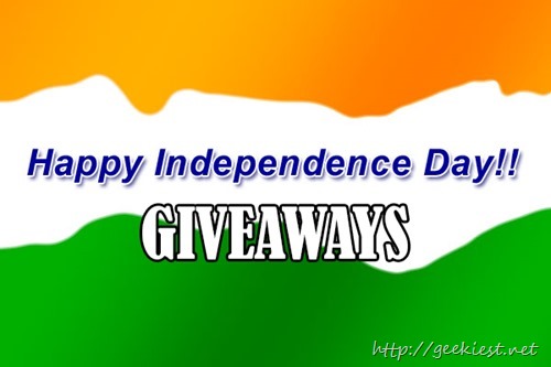 Indian Independence day giveaways