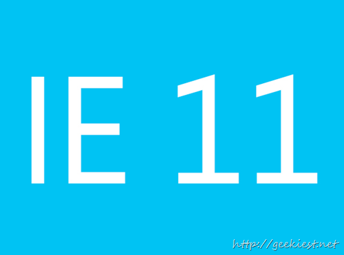 Internet Explorer 11 Developer Preview for Windows 7 and 8