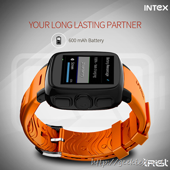 Intex iRist– Android Smart watch