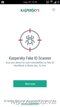Kaspersky Fake ID Scanner