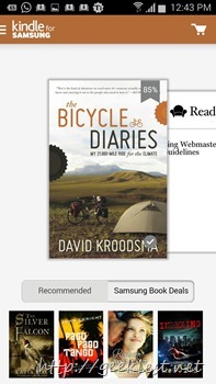 Kindle for Samsung–Get a Free book Every Month