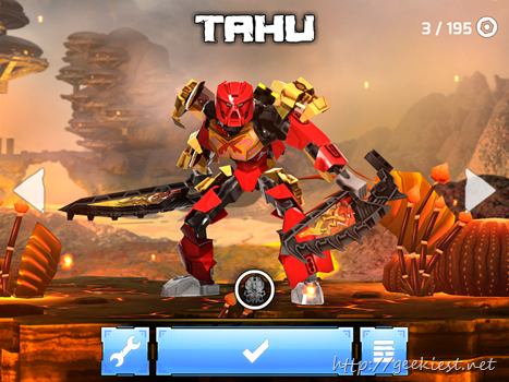 LEGO BIONICLE–Free game for Android