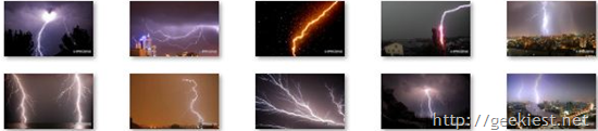 Lightning Windows 7 Theme