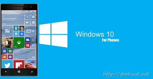 List of Windows phone names to get Windows 10 Technical Preview for phones