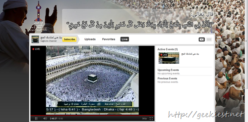 Live Hajj from Mecca
